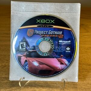 Microsoft Project Gotham Racing 2 Xbox Disc Only Good PGR2 Racing Game 2003